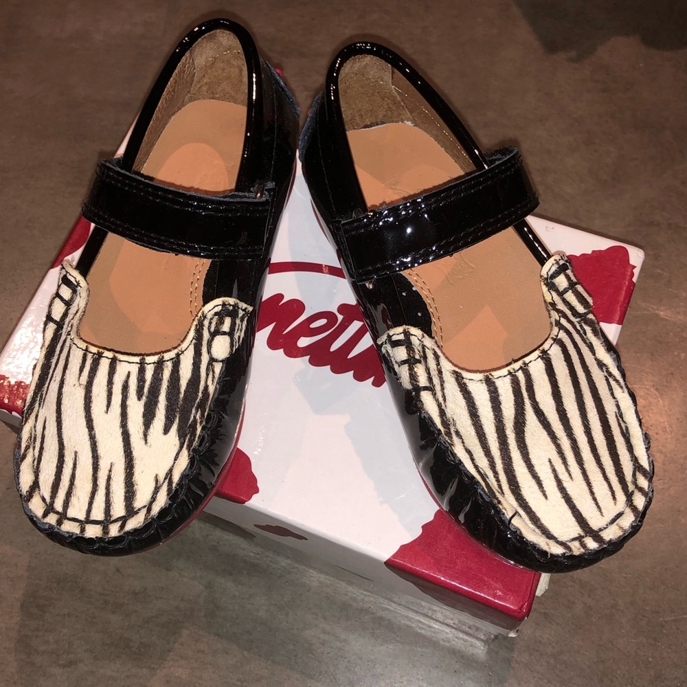 Gorgeous Zebra & patent shoes